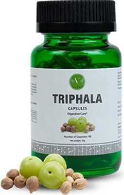Produktbild von Vanan Triphala Kapseln - Stärkung & Unterstützung des Verdauungs- & Immunsystems - 60 Stück - Ayurveda