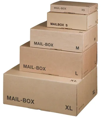 Obrázek produktu pro 20x smartboxpro 212101220 Kartonová zásilková krabice MAIL BOX, velikost: M, hnědá