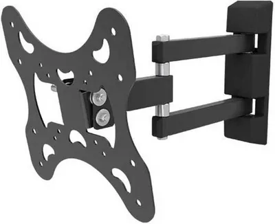 Produktbild von TV-Ständer manta 14-42" wandmontiert 35kg Doppelarm schwarz