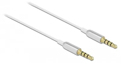 Produktbild von Klinkenkabel 3,5mm 4Pin > 3,5mm 4Pin Stecker Ultra Slim