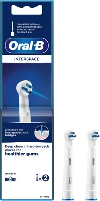 Obrázok produktu pre Oral-B 853893 Oral-B Aufsteckbürsten Interspace 2er