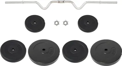 Obrázek produktu pro vidaXL Curl bar se závažím 60 kg