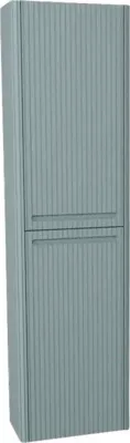 Produktbild von Devo Hängehochschrank mit 2 Türen und Wäschekorb Gloria 2.0 rechts BxHxT 40 x 172 x 33 cm fjord geriffelt
