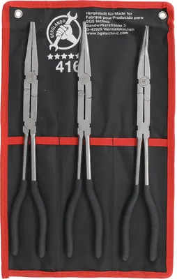 Produktbild von KRAFTMANN 416 Doppelgelenk-Zangensatz, 3-tlg.
