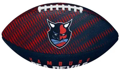 Productafbeelding van Wilson - "Team Tailgate Hamburg" American Football voor kinderen, Engelse voetbalcompetitie PP9393 (7) (Rood/Marineblauw)