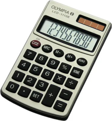 Image de Olympia Taschenrechner LCD-1110E