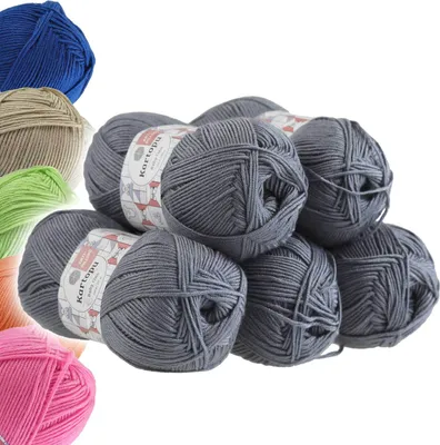 Produktbild von 5 x 100g Strickgarn Kartopu BABY ONE Antipilling Babywolle Babygarn, Farbwahl