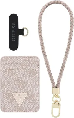 Immagine prodotto di Set Portafoglio + Cinghia da mano Guess        Triangle Magsafe Rosa