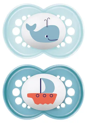 Produktbild von Original Silikon 16+ blue 2 Stck