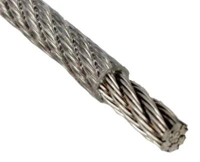 Imagen del producto de Cable de acero 3/4mm, 15 metros de acero inoxidable