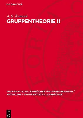 Produktbild von Gruppentheorie II