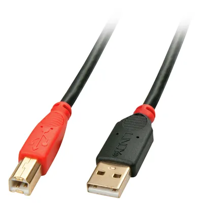 Image de LINDY USB 2.0 Aktiv-Kabel Typ A/B M/M 15m