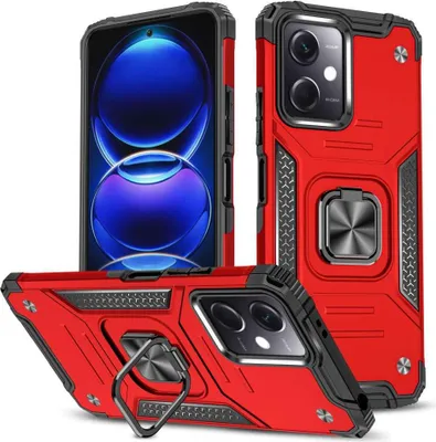 Produktbild von Lenuo Union Armor Hülle für Xiaomi Redmi Note 12 5G, Rot