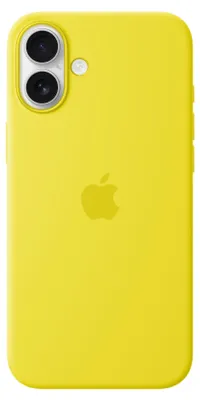 Immagine prodotto di Apple Custodia MagSafe in silicone per iPhone 16 Plus  Giallo carambola