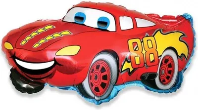 Obrázek produktu pro Balónek foliový veselé auto - Cars - 60 cm
