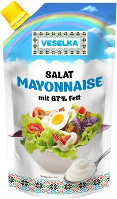 Produktbild von VESELKA Salatmayonnaise 67% Fett 315ml