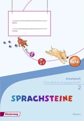 Immagine prodotto di SPRACHSTEINE Sprachbuch 2 Arbeitsheft 2 VA . Vereinfachte Ausgangsschrift. Arbeitsheft + Beilage Wörterkasten. Bayern