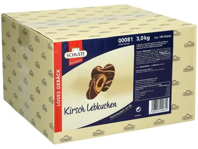 Produktbild von Schulte Kirsch-Lebkuchen 3kg
