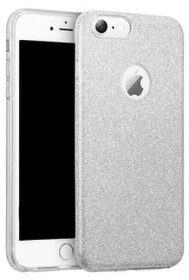 Imagen del producto de Funda SHINING CASE de color plateado para Samsung Galaxy S22 Plus