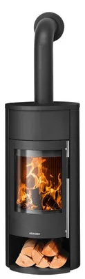 Produktbild von Oranier | Kaminofen | Polar Neo W+ | 8 kW | Stahl Schwarz
