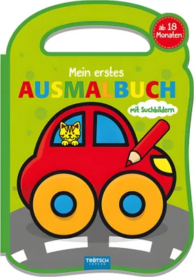 Produktbild von Mein erstes Ausmalbuch "Spielzeug"
