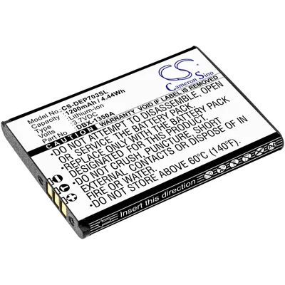 Produktbild von TECHTEK Akku Kompatibel mit [Doro] 7030, 7031, 7080, DFC-0270 Ersetzt DBX-1350A
