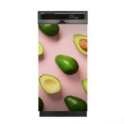 Produktbild von Aufkleber sticker 45x80 cm Dekorative folie Spülmaschine - Farbige Früchte