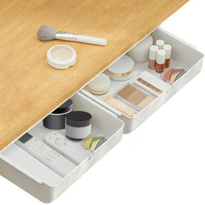 Productafbeelding van Grote Opbergorganizer - Lade-organizer - Onder Bureau Organizer - Kantoor Organizer - Huishoudelijke opbergoplossing