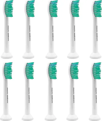 Obrázek produktu pro Philips Sonicare HX6018 sada 10 náhradních nástavců ProResults