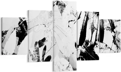 Produktbild von Bild auf Leinwand - Leinwandbild - Abstraktion modern - 125x70cm - Wand Bild - Wanddeko - Leinwanddruck - Bilder - Kunstdruck - Wanddekoration - Leinwand bilder - Wandkunst - EA125x70-3509