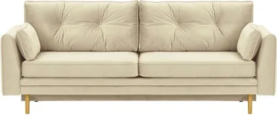 Produktbild von SLF24 - Schlafsofa mit Bettkasten Amelia - hellbeige - Velluto 2