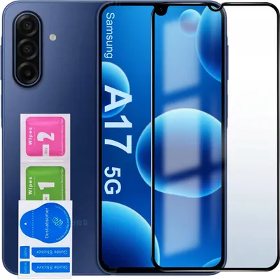 Zdjęcie produktu dla SZKŁO HARTOWANE do Samsung A17 5G PEŁNE NA CAŁY EKRAN 5D 9H