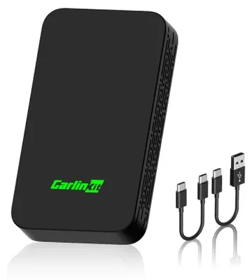 Kabelloser CarPlay/Android Auto Adapter – Plug & Play, USB-A/C