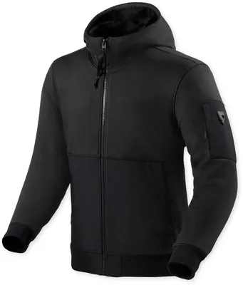 Zdjęcie produktu dla Bluza z kapturem Revit Oakwood dla motocyklistów, czarna, rozmiar 2XL