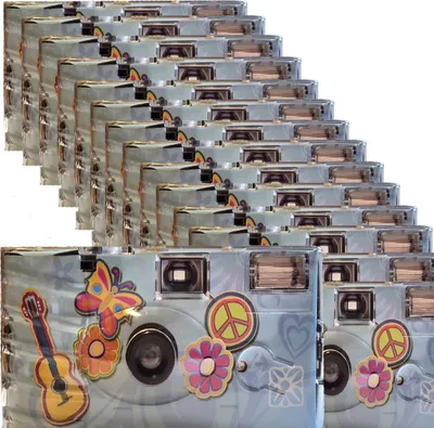 Produktbild von 15 x Sonderposten Einwegkamera Flower Power MHD 03.2026