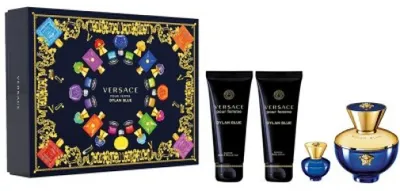 Obrázok produktu pre DYLAN BLUE PRE ŽENY EDP 100 ml + EDP 5 ml + TELOVÉ MLIEKO 100 ml + SPRCHOVÝ GÉL 100 ml