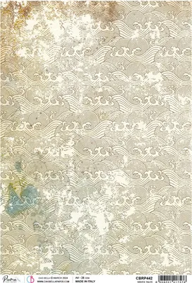 Produktbild von Motiv-Strohseide "Land of the Rising Sun - Wellen", DIN A4