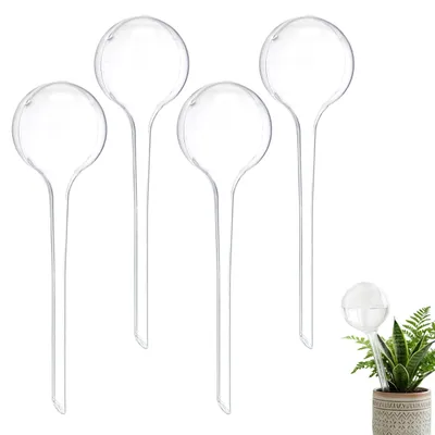 Bewässerungsset 4er-Pack, Tropfbewässerung für Pflanzen, transparent