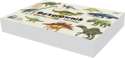 Obrázek produktu pro Interdruk Doodle se samolepkami A4 Dinosaury