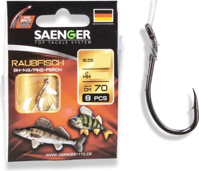 Produktbild von Saenger Raubfisch BN-149 Vorfachhaken 70cm 2/0 8Stk.