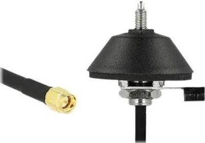 Immagine prodotto di DELOCK Antennenfuß M6 mit Anschlusskabel RG-58 C/U 3 m
