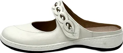 Produktbild von Nowaland Damen Clogs Hausschuhe leichte Pantoffeln atmungsaktive Pantoletten Sabots Slipper,Weiß,37