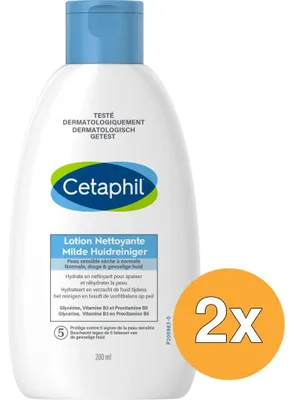 Produktbild von 2x Cetaphil Mildes Reinigungsgel (200 ml)