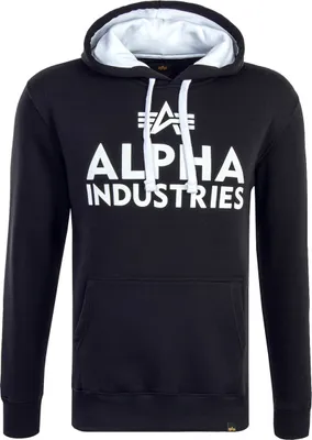 Produktbild von Alpha Hoody Foam Print Black White