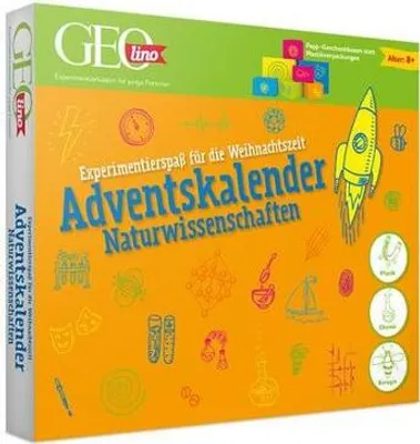 Produktbild von GEOlino Naturwissenschaften Adventskalender 2020