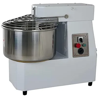 Knetmaschine mit Spiralknethaken, 25-38 kg, 400 V, 2000 W