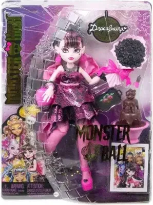 Immagine prodotto di Mattel - Abito da festa Monster High Draculaura Monster Ball