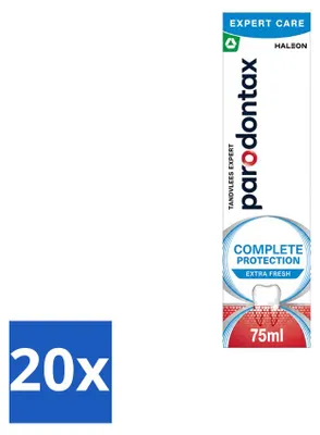 Obrázek produktu pro 20 kusů zubní pasty Parodontax Complete Protection Extra Fresh - 75 ml - výhodný balení