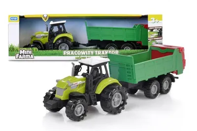 Image de Mini Tracteur Agricole Avec Remorque 132926 Artik