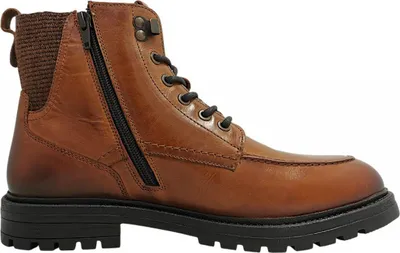 Imagen del producto de Bullboxer: Botas de cordones marrones para hombre, estilo casual